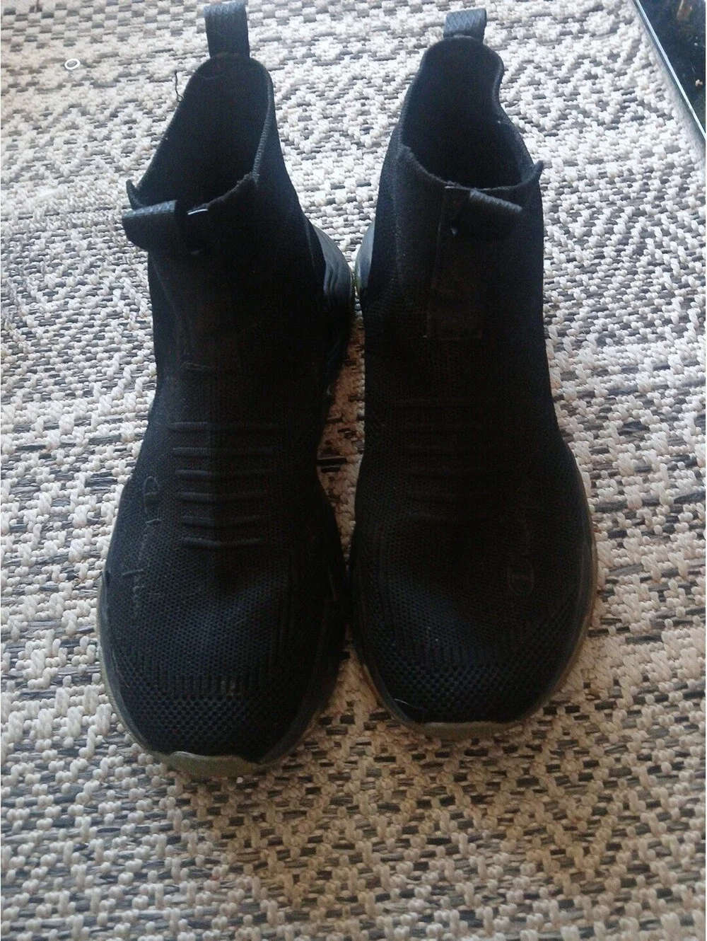 9 Women's Pull-on Black Champion Shoes